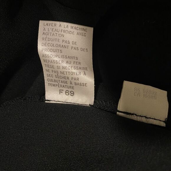 Vintage Liz Claiborne Black Modest Formal Maxi Dress - Picture 9 of 9